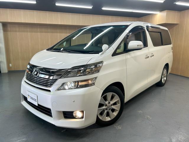 Ref:AUX-22744597 TOYOTA VELLFIRE 2012 1 2012 Toyota Vellfire white gasoline used car Japan export