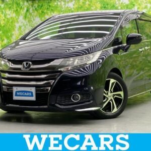 2014 Honda Odyssey black gasoline used car Japan export