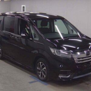 2020 Honda Stepwagon Spada black gasoline used car Japan export