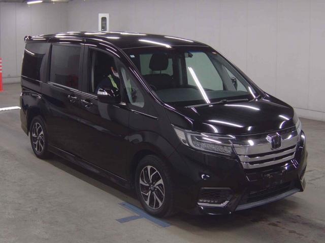 Ref:AUX-22744682 HONDA STEPWAGON SPADA 2020 1 2020 Honda Stepwagon Spada black gasoline used car Japan export