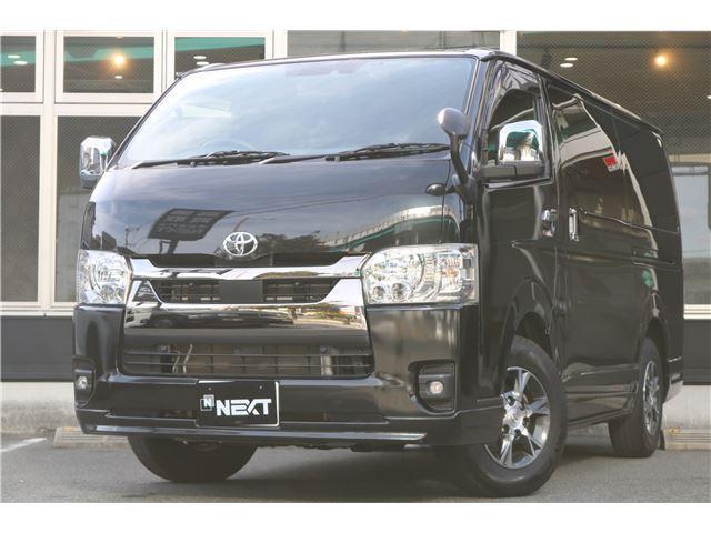 Ref:AUX-22744699 TOYOTA HIACE VAN 2023 1 2023 Toyota Hiace Van black gasoline used car Japan export