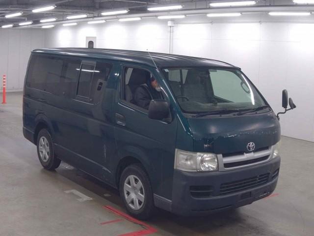 Ref:AUX-22744716 TOYOTA REGIUS ACE VAN 2006 1 2006 Toyota Regius Ace Van green diesel used car Japan export