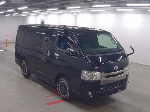 Ref:AUX-22744725 TOYOTA REGIUS ACE VAN 2017 1 2017 Toyota Regius Ace Van black diesel used car Japan export