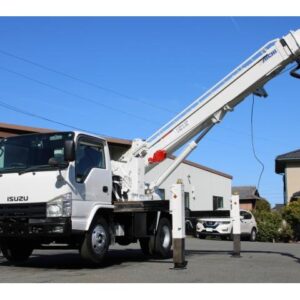 2008 Isuzu Elf Truck white diesel used car Japan export