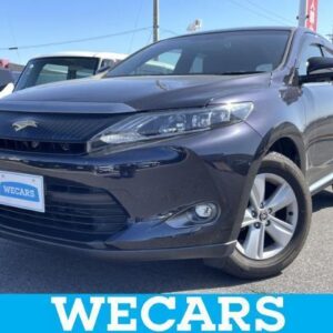 2014 Toyota Harrier black gasoline used car Japan export