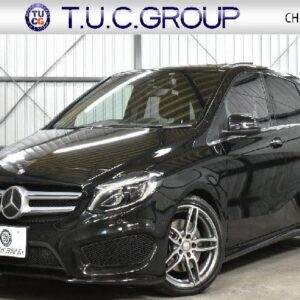 2017 Mercedes Benz B-Class black gasoline used car Japan export