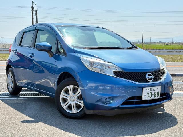 Ref:AUX-22748845 NISSAN NOTE 2015 1 2015 Nissan Note blue gasoline used car Japan export
