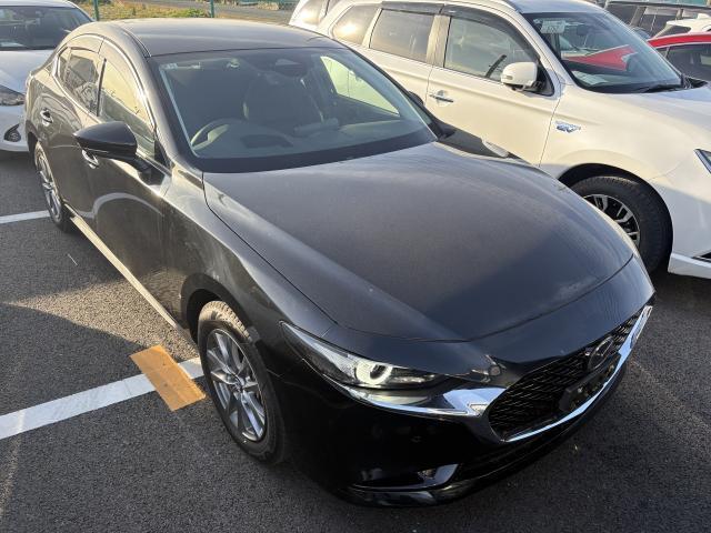 Ref:AUX-22748861 MAZDA MAZDA3 SEDAN 2024 1 2024 Mazda Mazda3 Sedan black gasoline used car Japan export