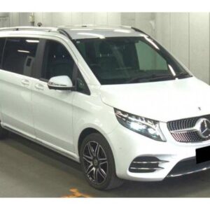 2023 Mercedes Benz V-Class pearl diesel used car Japan export