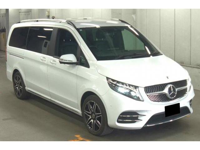Ref:AUX-22752652 MERCEDES BENZ V-CLASS 2023 1 2023 Mercedes Benz V-Class pearl diesel used car Japan export