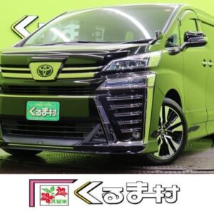 2020 Toyota Vellfire black gasoline used car Japan export