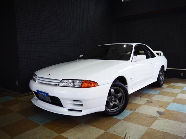 Ref:AUX-22757747 NISSAN SKYLINE 1993 1 1993 Nissan Skyline white gasoline used car Japan export