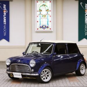 1997 Rover Mini blue gasoline used car Japan export
