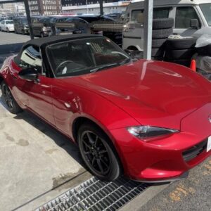 2017 Mazda Roadster wine gasoline used car Japan export