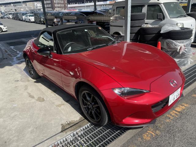 Ref:AUX-22758709 MAZDA ROADSTER 2017 1 2017 Mazda Roadster wine gasoline used car Japan export