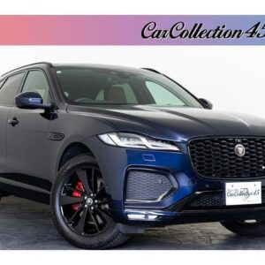 2021 Jaguar F-Pace blue gasoline used car Japan export