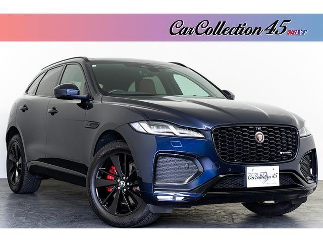 Ref:AUX-22758742 JAGUAR F-PACE 2021 1 2021 Jaguar F-Pace blue gasoline used car Japan export