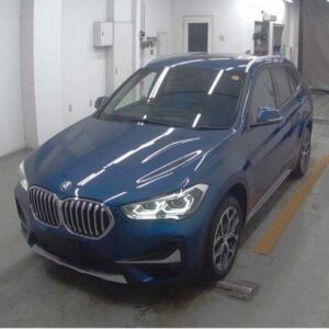 2021 Bmw X1 blue gasoline used car Japan export