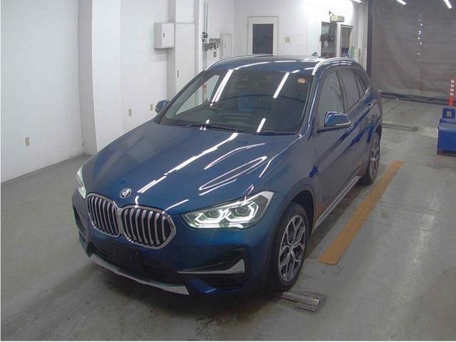 Ref:AUX-22759133 BMW X1 2021 1 2021 Bmw X1 blue gasoline used car Japan export