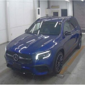 2021 Mercedes Benz Glb blue gasoline used car Japan export