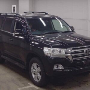 2018 Toyota Land Cruiser black gasoline used car Japan export