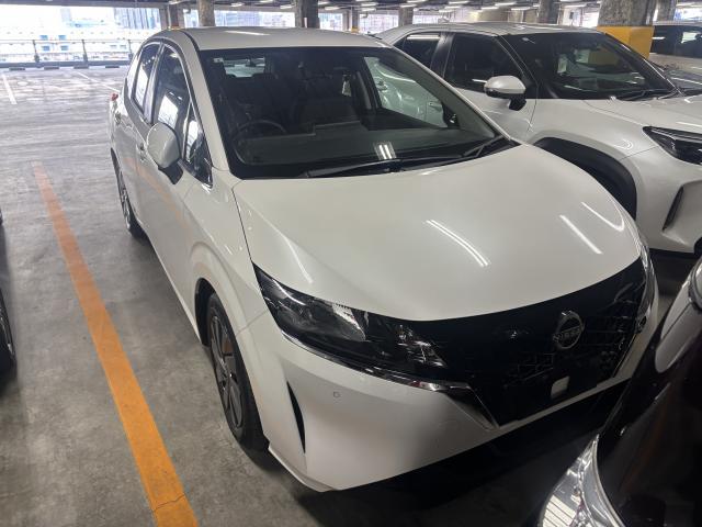 Ref:AUX-22759756 NISSAN NOTE 2023 1 2023 Nissan Note pearl hybrid used car Japan export