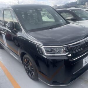 2025 Honda Stepwagon black gasoline used car Japan export