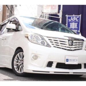 2008 Toyota Alphard pearl gasoline used car Japan export