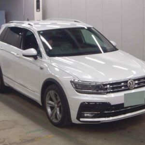2018 Volkswagen Tiguan pearl gasoline used car Japan export
