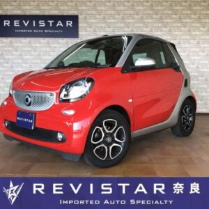 2016 Mcc Smart Smart Fortwo Cabrio red gasoline used car Japan export