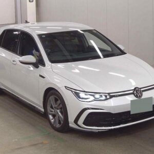 2021 Volkswagen Golf white gasoline used car Japan export
