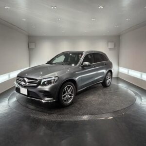 2018 Mercedes Benz Glc-Class silver gasoline used car Japan export