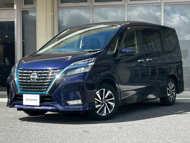 Ref:AUX-22764702 NISSAN SERENA 2020 1 2020 Nissan Serena blue gasoline used car Japan export