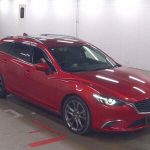 2016 Mazda Atenza Wagon red diesel used car Japan export