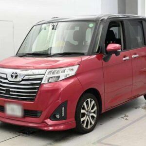 2017 Toyota Roomy wine gasoline used car Japan export