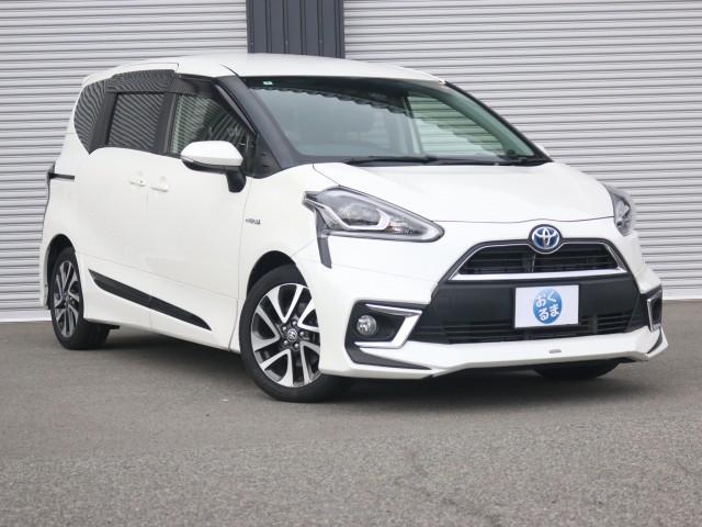 Ref:AUX-22764782 TOYOTA SIENTA 2018 1 2018 Toyota Sienta pearl hybrid used car Japan export