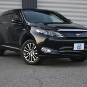 2015 Toyota Harrier Hybrid gray hybrid used car Japan export