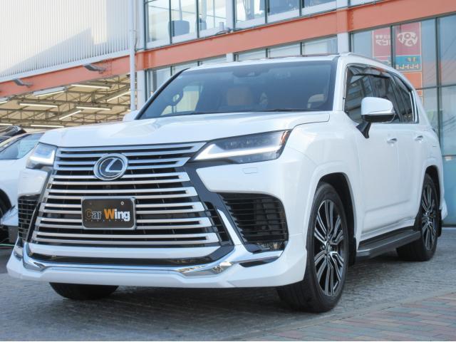 Ref:AUX-22765000 LEXUS LX 2024 1 2024 Lexus Lx pearl gasoline used car Japan export