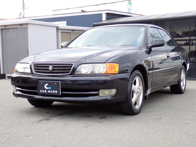 Ref:AUX-22765029 TOYOTA CHASER 1996 1 1996 Toyota Chaser green gasoline used car Japan export