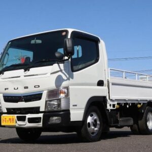 2020 Mitsubishi Fuso Canter white diesel used car Japan export