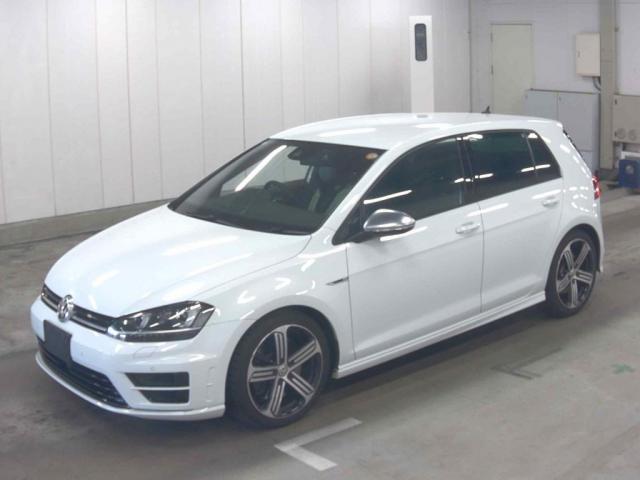 Ref:AUX-22765165 VOLKSWAGEN GOLF R 2015 1 2015 Volkswagen Golf R white gasoline used car Japan export