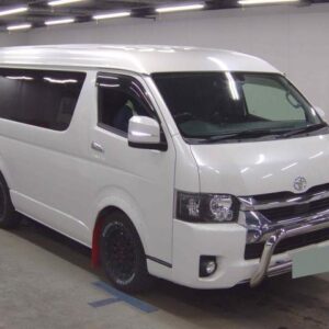 2021 Toyota Hiace Wagon pearl gasoline used car Japan export