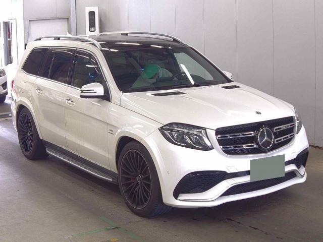 Ref:AUX-22765180 MERCEDES AMG GLS 2017 1 2017 Mercedes Amg Gls pearl gasoline used car Japan export
