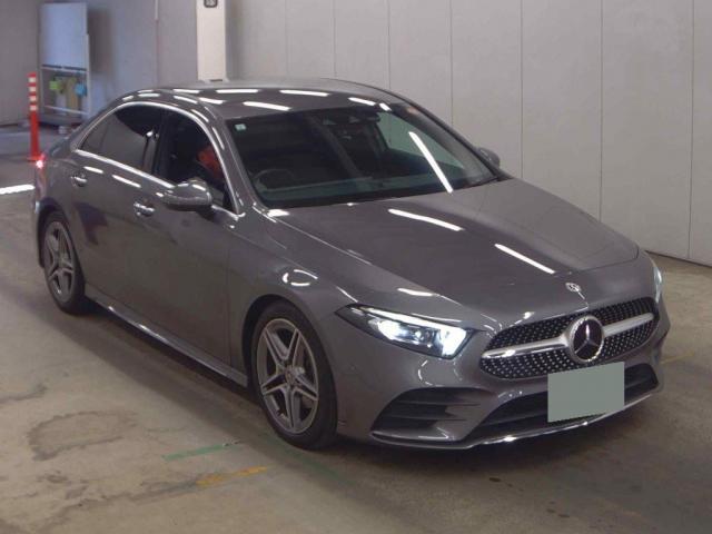 Ref:AUX-22765188 MERCEDES BENZ A-CLASS SEDAN 2023 1 2023 Mercedes Benz A-Class Sedan gray diesel used car Japan export