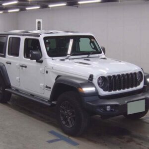 2024 Chrysler Jeep Jeep Wrangler Unlimited white gasoline used car Japan export
