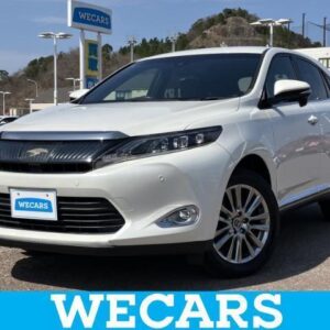 2017 Toyota Harrier pearl gasoline used car Japan export