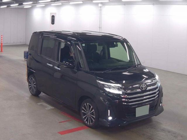 Ref:AUX-22772712 TOYOTA ROOMY 2022 1 2022 Toyota Roomy black gasoline used car Japan export