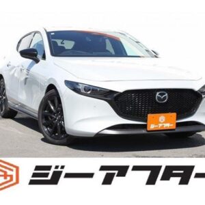 2023 Mazda Mazda3 Fastback white gasoline used car Japan export