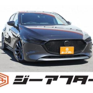 2023 Mazda Mazda3 Fastback black gasoline used car Japan export