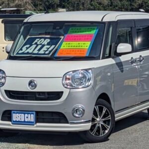 2017 Daihatsu Move Canbus white gasoline used car Japan export